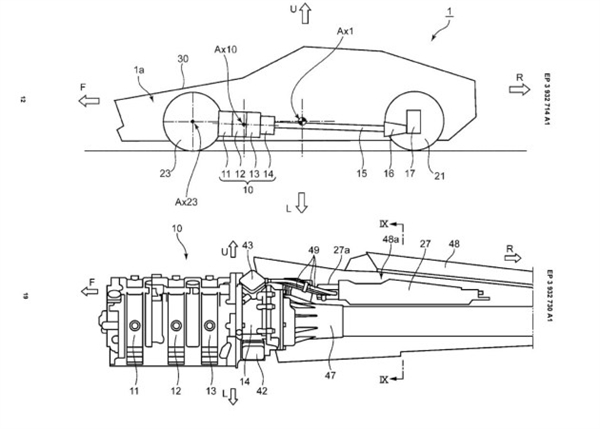 马自达公布新专利：转子发动机+混动系统、后轮驱动