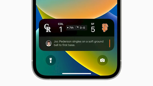 iPhone 14 Pro灵动岛将支持实时体育比分：可惜国内用户无缘