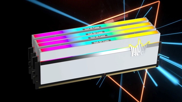 影驰发布全球第三款8GHz DDR5内存：如此灯效 绝了