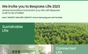 三星 BESPOKE Life 2023将于6 月 7 日举行