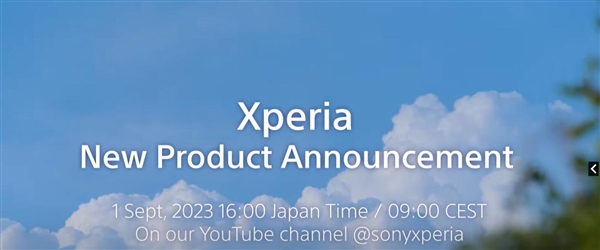 索尼Xperia 5 V官宣！罕见的无刘海无挖孔小屏旗舰