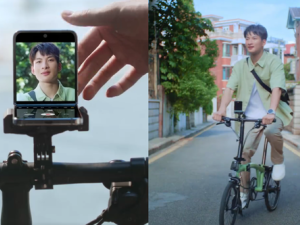 骑行新体验：Galaxy Z Flip5带来的拍摄创意