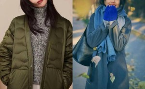 高圆圆冬日穿搭秘籍：大衣围巾配高领，保暖时尚两不误！