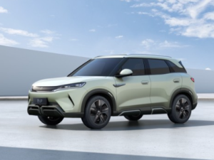 比亚迪全新纯电小型SUV元UP官图发布 预计3月正式上市