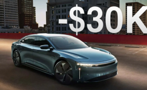 电动汽车价格战升级 Lucid Air享近3万美元优惠