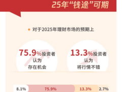 2025年理财市场展望：超七成投资者乐观，老年人理财意愿强烈