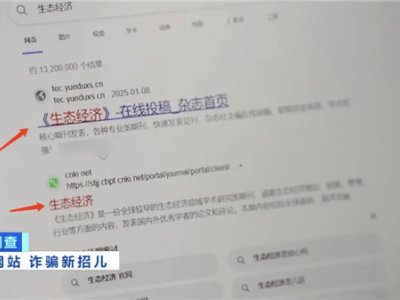 央视曝光：假冒网站新诈骗手段，你中招了吗？
