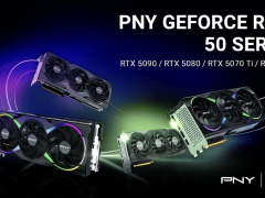 PNY RTX 50系列显卡亮相：小机箱福音，最高仅151mm