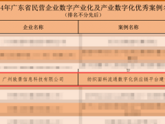 致景科技引领纺织数智化转型，荣登广东民企数字化优秀案例榜