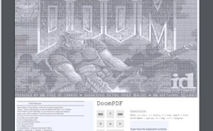 《毁灭战士》现身PDF！高中生让经典游戏在浏览器中重生