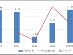 第一创业2024年净利大增背后：自营投资亮眼，投行业务分化明显