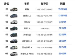 2024中国百万豪车销量揭晓：路虎揽胜夺冠，比亚迪仰望双车上位！