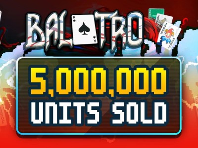 《小丑牌》全球销量飞速破500万，40天狂增150万份佳绩！