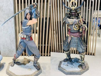 《刺客信条：影》角色雕像曝光，弥助奈绪江栩栩如生！