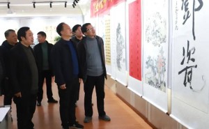 邓州市迎新春：书画展里寻年味，墨彩飞扬绘春景