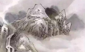 山水画中的云烟雾霭：如何描绘出自然之美的朦胧与灵动？
