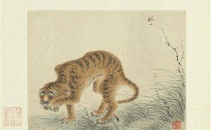 《峰虎图》：老虎变病猫，背后隐藏何种深意？