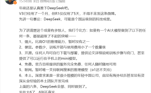DeepSeek引爆AI算力革命：中国算法创新改写“军备竞赛”逻辑？