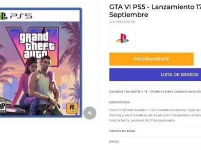 《GTA6》9月17日将独占登陆PS5？乌拉圭游戏商店泄露发售日期