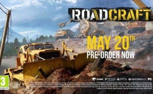 《RoadCraft》道路整修游戏5月20日上线，驾驶重型载具重建家园！