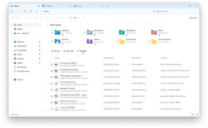 Win11 Canary版再更新：文件资源管理器新增快速访问共享功能