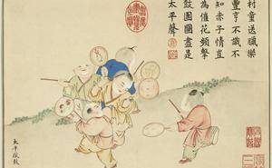《龢丰协象册》：清代年俗画卷，一睹黄钺笔下的民俗风情！