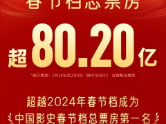 2025年春节档票房爆棚！超80亿创纪录，中国电影总票房领跑全球