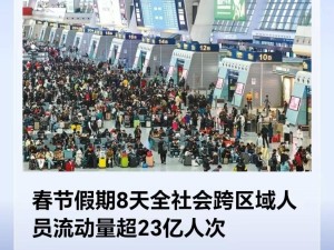 2025春運(yùn)高峰：正月初七人員流動近3.5億，春節(jié)假期總流動超23億人次