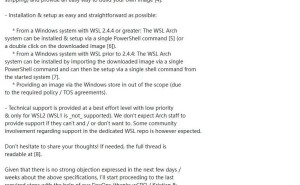 Arch Linux携手微软，WSL 2将迎来官方发行版镜像！