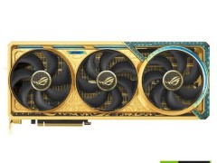 华硕中东特供！黄金版RTX 5090显卡闪耀登场，奢华设计引热议