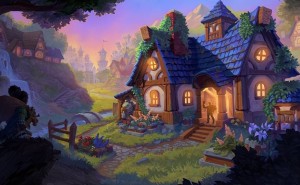 魔兽家宅系统曝光：永久免费建设，还能去邻居家串门？