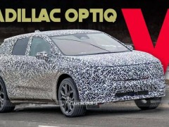 凯迪拉克Optiq-V高性能电动跨界车路测曝光，动力超500马力即将来袭！