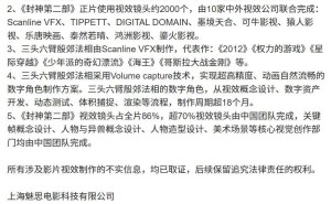 《封神第二部》殷郊法相真相：非4500元外包制作，由国际顶尖视效公司打造
