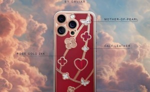 迪拜Caviar情人节特供：iPhone 16 Pro系列奢华新装，玫瑰金珍珠钻石闪耀登场