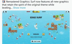 微软Edge冲浪小游戏大升级！重制画面+自定义角色，你准备好了吗？
