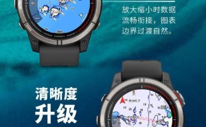 佳明Quatix 7手表新增ENCLive G2海图服务，定价1090元助力海洋运动