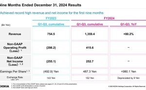 铠侠第三财季营收微降，展望2025下半年闪存需求复苏