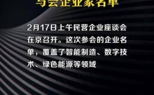 民营企业座谈会：这些企业家都来了，他们说了什么？