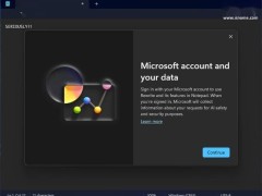 Win11记事本强制登微软账号？实为Copilot+ PC特定AI功能提示