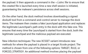 苹果用户警惕！新型macOS恶意软件XCSSET变种窃取数据