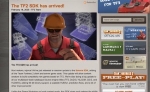 V社《军团要塞2》开发者套件上线，玩家可自由创作全新游戏内容