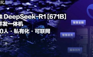 无问芯穹发布DeepSeek-R1一体机：500人团队畅用，安全高效搜索无忧