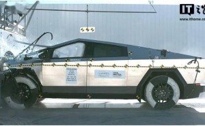 特斯拉Cybertruck碰撞测试获五星，不锈钢车身安全性能受关注