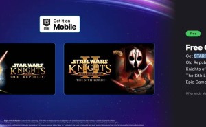 Epic手游福利！《星球大战：旧共和国武士》系列免费领