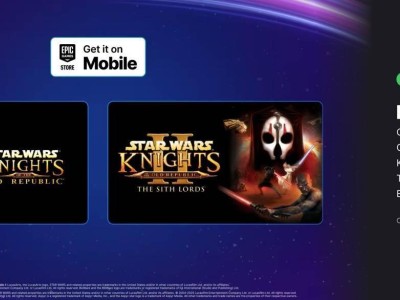 Epic手游福利：免费领取《星球大战：旧共和国武士》系列游戏