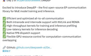 DeepSeek新动向：MoE模型利器DeepEP通信库震撼开源！