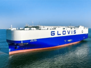 中船广船国际8600车双燃料汽车运输船“GLOVIS TRUST”号正式交付！