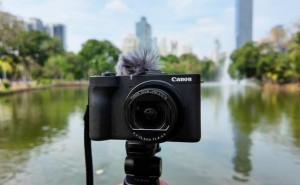 佳能PowerShot V1：大底传感Vlog神器，小巧便携拍摄新体验