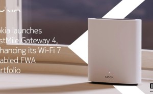 诺基亚FastMile Gateway 4家用5G网关：搭载Wi-Fi 7，助力家庭网络升级