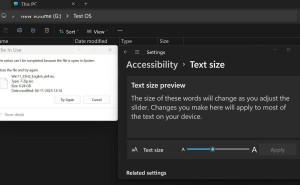 Win11 23H2预览版升级：文件管理器文本缩放功能全面优化